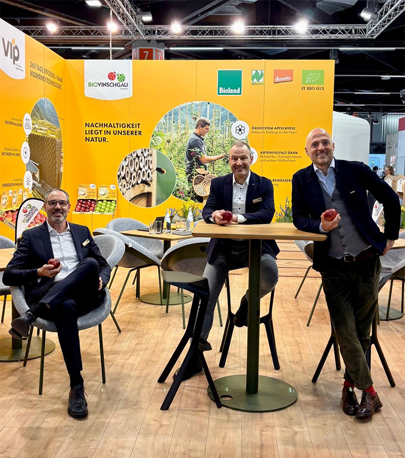 La delegazione VIP a Biofach